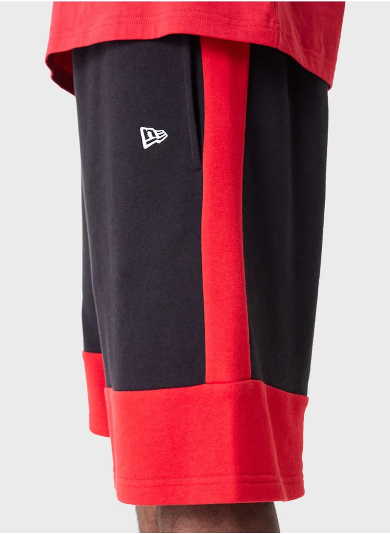 NEW ERA Chicago Bulls Colour Block Shorts
