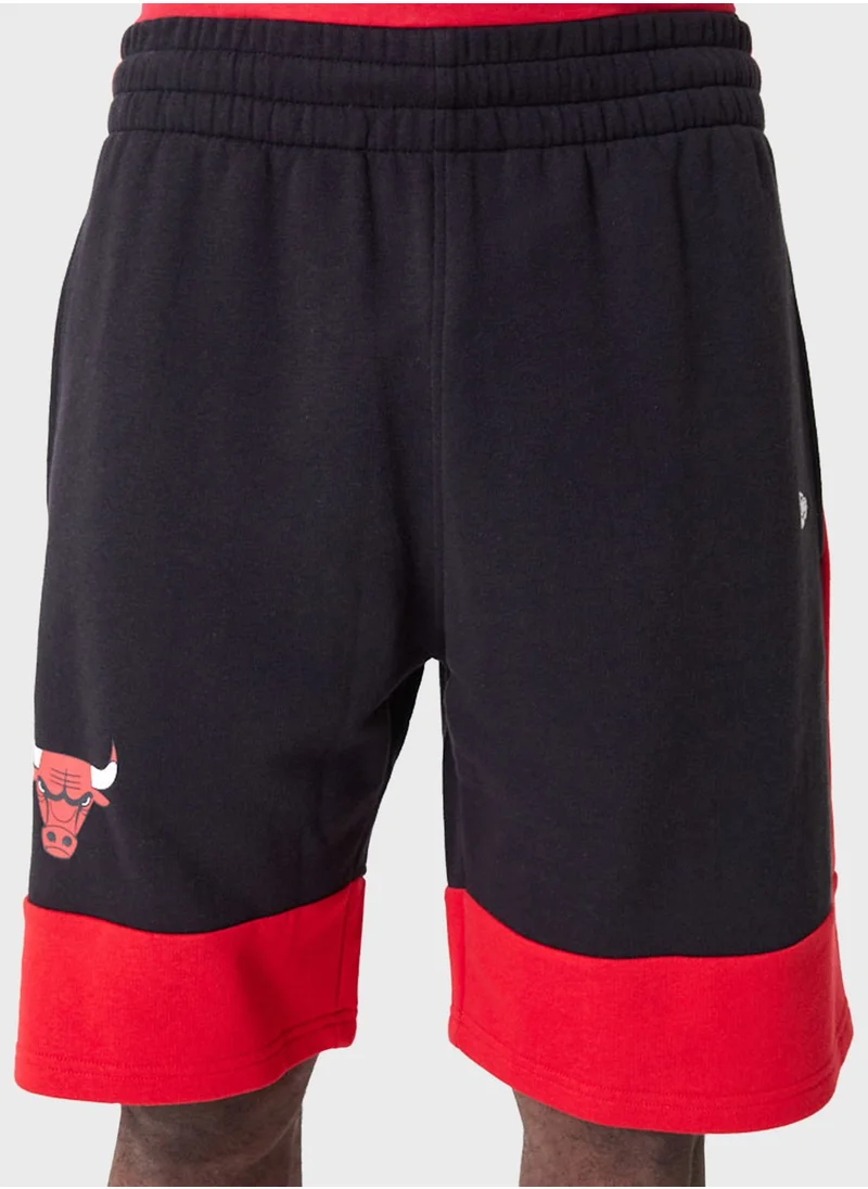 NEW ERA Chicago Bulls Colour Block Shorts