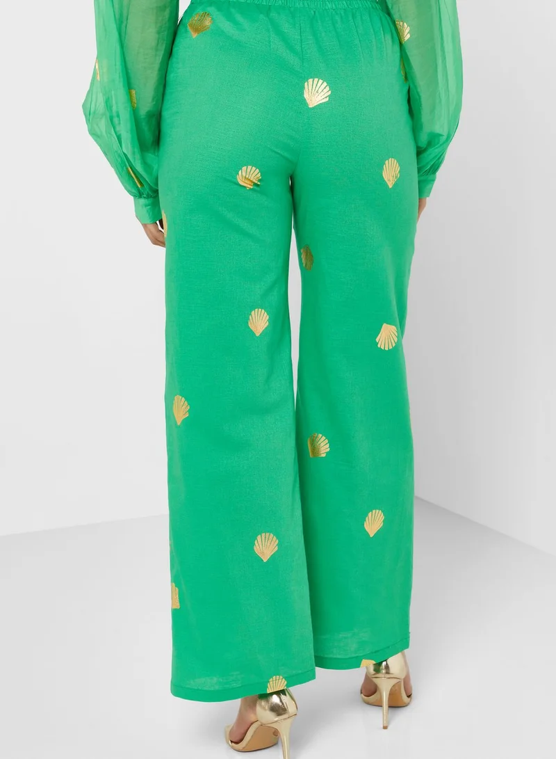 Never fully Dressed High Waist Flared Pants