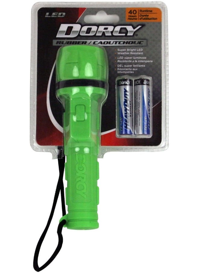 DORCY Dorcy LED Rubber Flashlight 40 Lumen Assorted 1 Piece  - Image 4