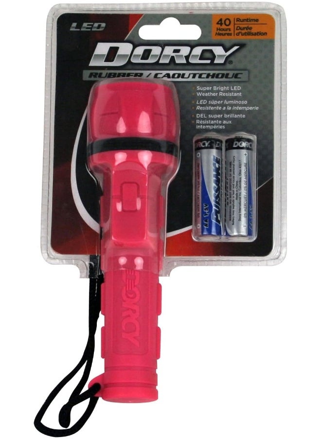 DORCY Dorcy LED Rubber Flashlight 40 Lumen Assorted 1 Piece  - Image 5