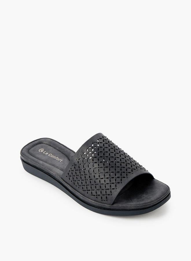 Le Confort Women Embellished Slip-On Sandals - Image 2