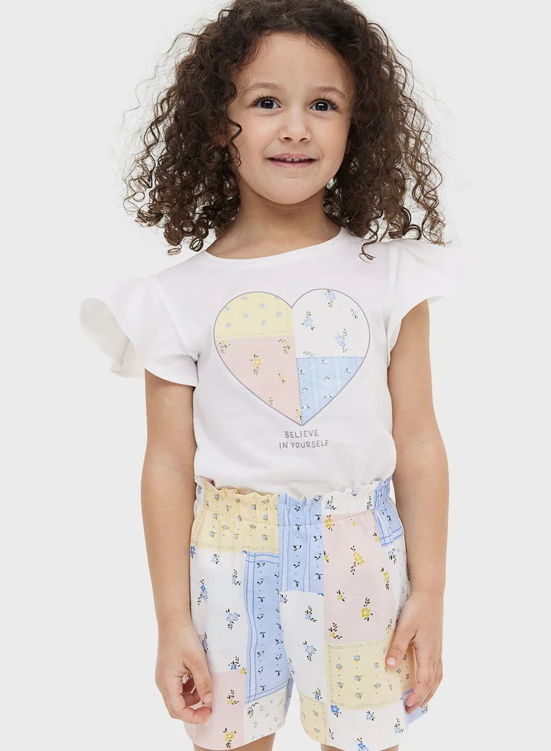 H&M Kids 5 Pack Pull-On Shorts