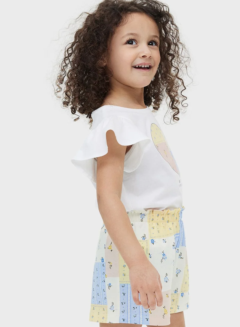 H&M Kids 5 Pack Pull-On Shorts
