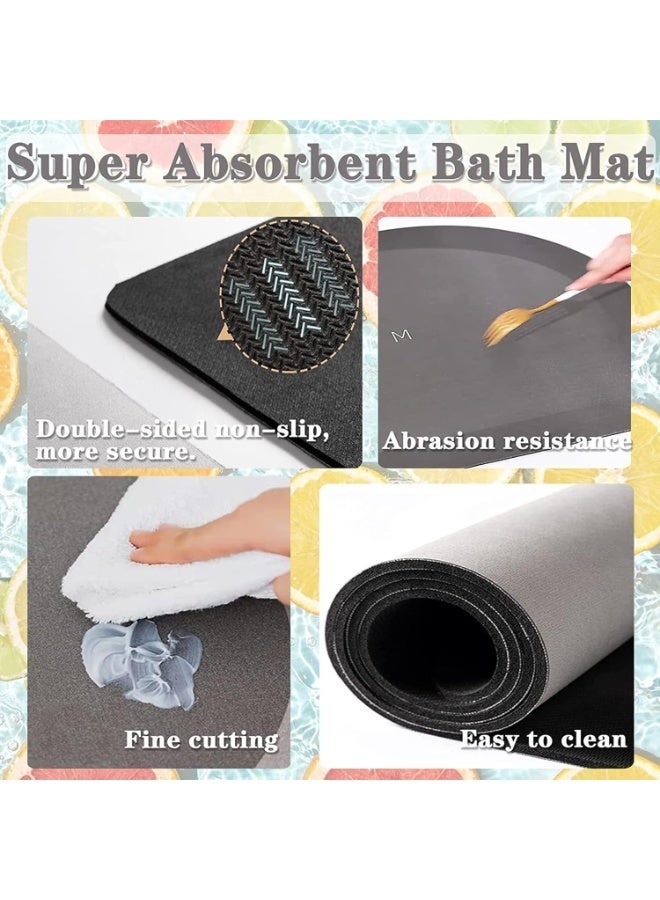 Cartoon-themed bath mats, 3D mats, soft and cute bath mats, non-slip mats, water-absorbent, quick-drying, available in various shapes and colors. - Image 4