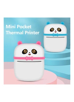 NIBEMINENT Mini BT Pocket Printer White/Pink  - Image 4