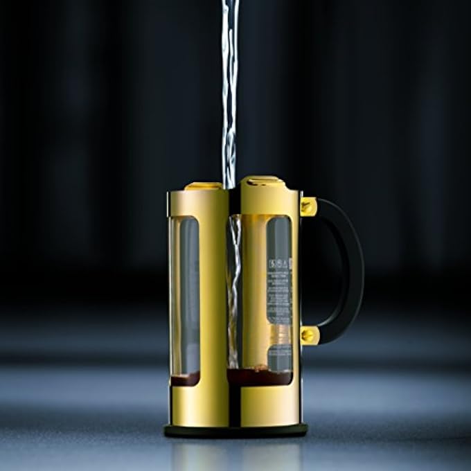 bodum 1117217 Chambord Coffee Maker 8 Cups Gold - Image 4