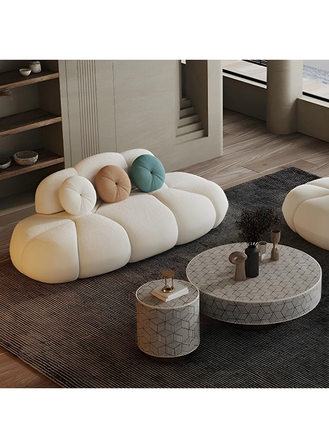 Comfynest Contemporary Armless Sofa Wool Cloud  - Image 5