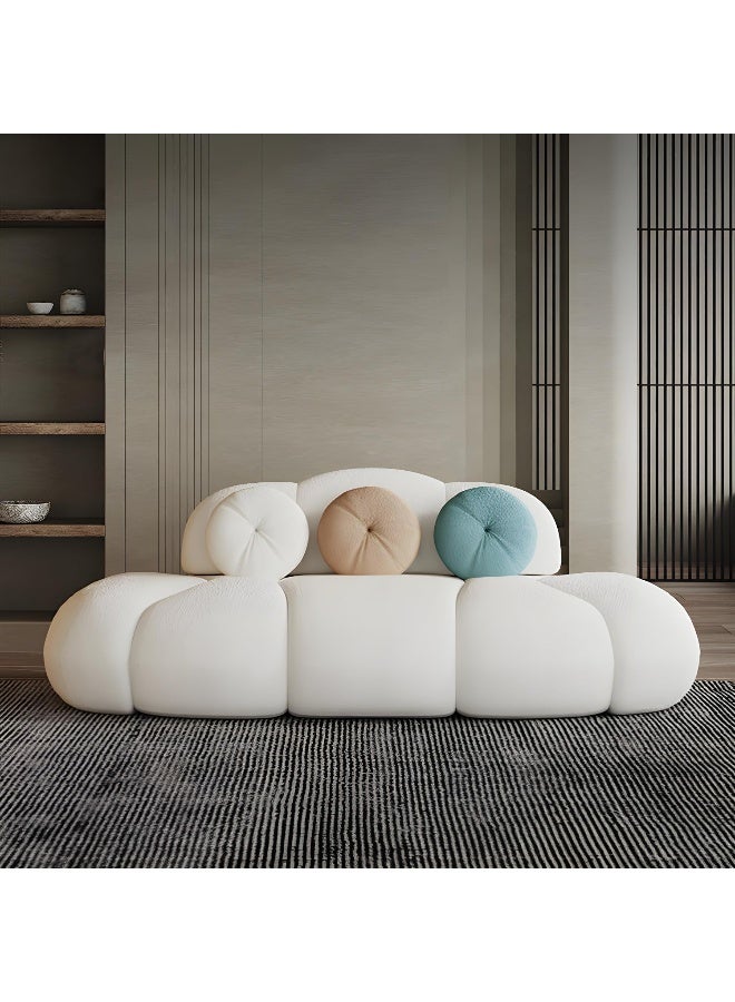 Comfynest Contemporary Armless Sofa Wool Cloud  - Image 2