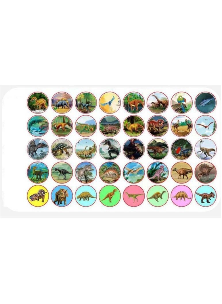 DUNISO - Flashlight Projector for Kids Child Slide Projector Flashlight Light Toy Early Educational Learning Night Light Childhood Bedtime Cognition Device Fun Torch with Animal Pattern Interactive Toy - Image 1