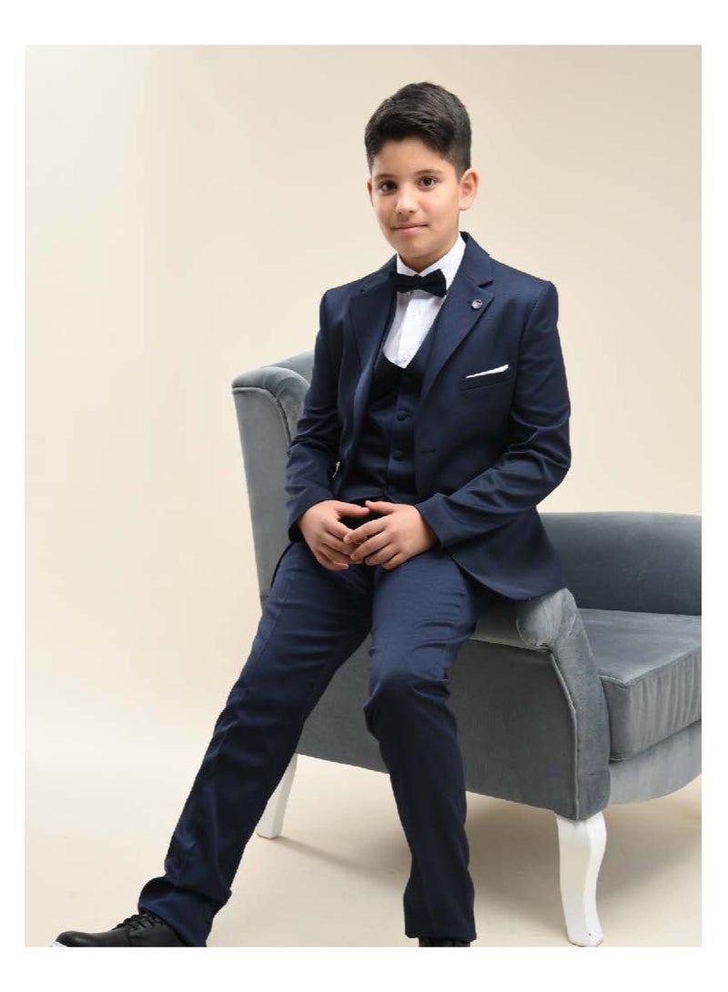 فيا بامبينو بدلة رسمية للأولاد نافي 4813 - Image 1