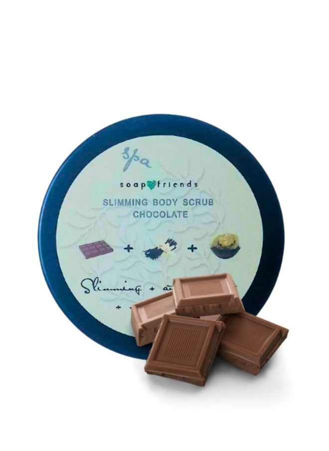 Soap&Friends Chocolate Body Scrub by Soap&Friends-200ml  - Image 1
