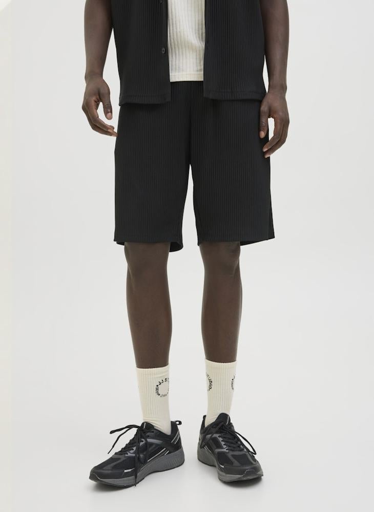 JACK & JONES - Jpstkarl Interlude Plisse Shorts - Image 1