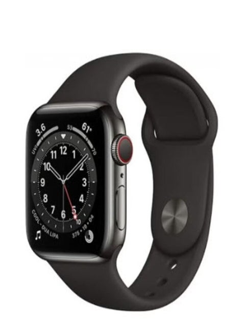 Bluetooth Full Touch Call Smartwatch With Replaceable Strap Black
