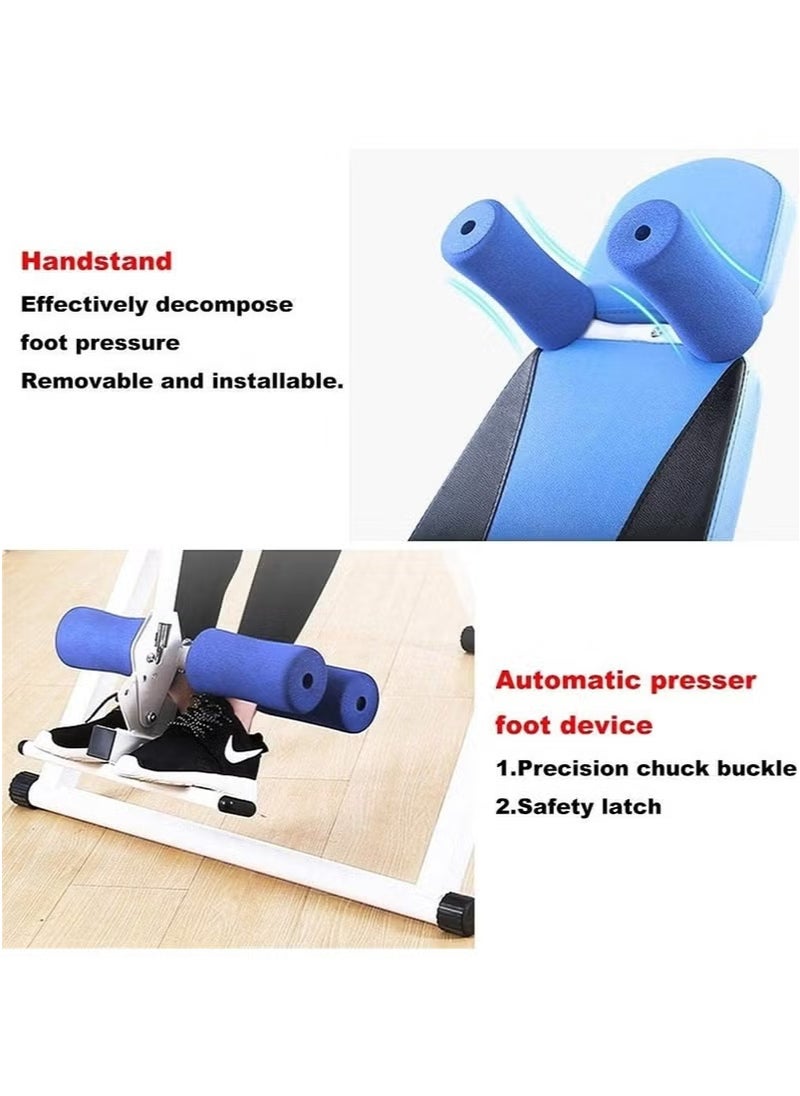 Generic Home Fitness Equipment,Inverted Table,Parts Inversion Table Back Therapy Fitness Back Pain Relief, Adjustable Folding Therapy Back Inversion Table for Home Exercise  - Image 4