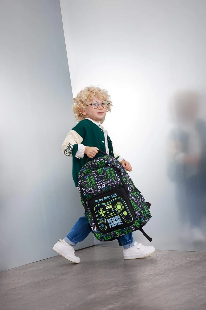 ديفاكتو Printed Backpack
