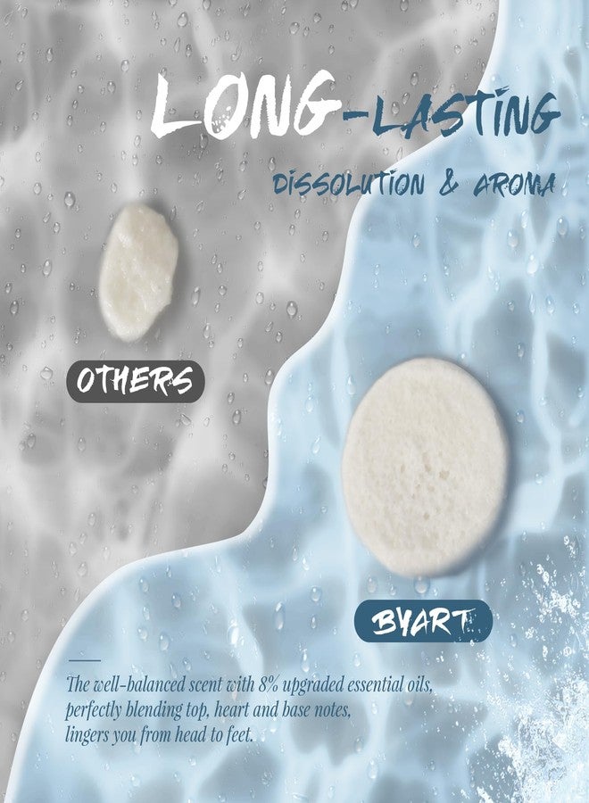 BYART Shower Steamers Aromatherapy - Christmas Gifts for Women, 8 Pack Pure Essential Oil Shower Bombs for Home Spa, Stress Relief, Body&Soul Relaxing Bath Bombs, Stocking Stuffer for Girls, Green - Image 5