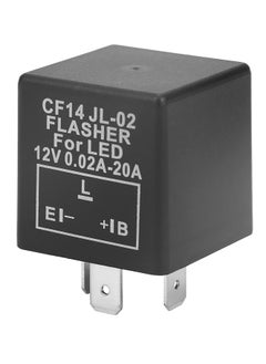Oasisgalore LED Flasher Relay, 12V 3 Pin LED Indicator Relay, LED Electronic Flasher Unit, for Car Vehicle Motorcycle.  - Image 1