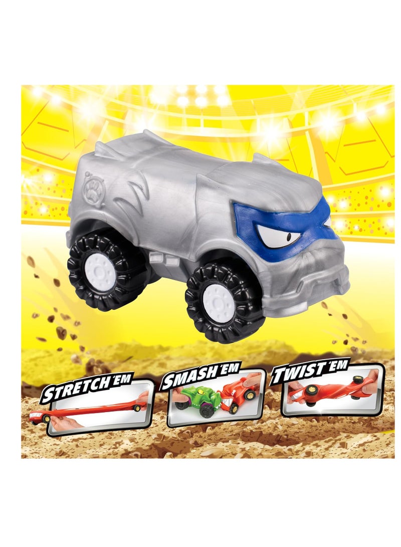 GOO JIT ZU Heroes of Goo Jit Zu Goo Mobiles Powerhouse Pantaro. Stretch 'em! Smash 'em! Twist 'em! Fix Them and start again! Present for 4 year old Boys and girls,... - Image 1