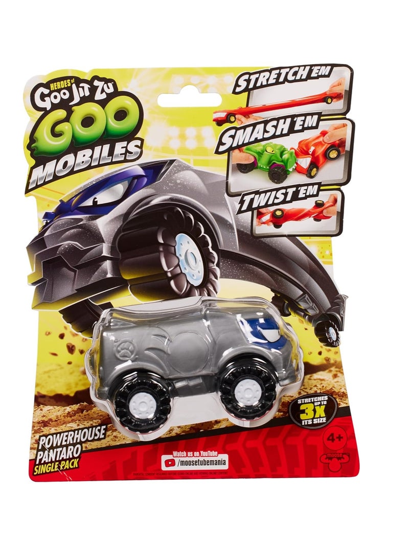 GOO JIT ZU Heroes of Goo Jit Zu Goo Mobiles Powerhouse Pantaro. Stretch 'em! Smash 'em! Twist 'em! Fix Them and start again! Present for 4 year old Boys and girls,... - Image 4