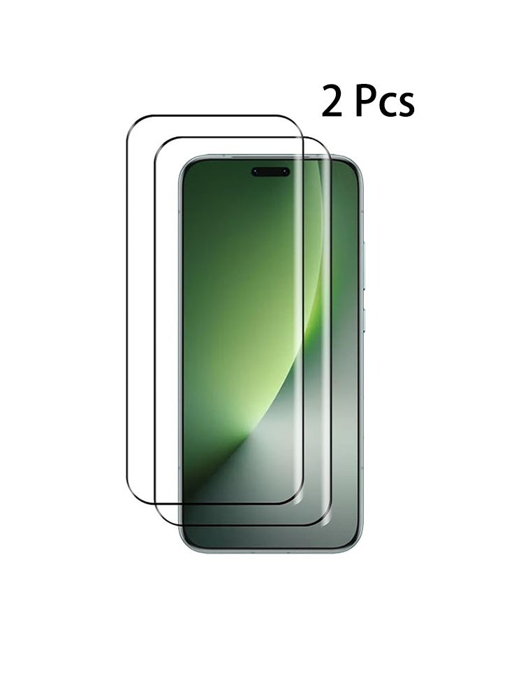 JOMILA 2 Pack Honor Magic 8 Pro 5G Screen Protector, 9H Tempered Glass Screen Protector for Honor Magic 8 Pro 5G, Premium 3D Curved Edge Guard Film, Case Friendly, Anti-Scratch Film (Edge Adhesive) - Image 1