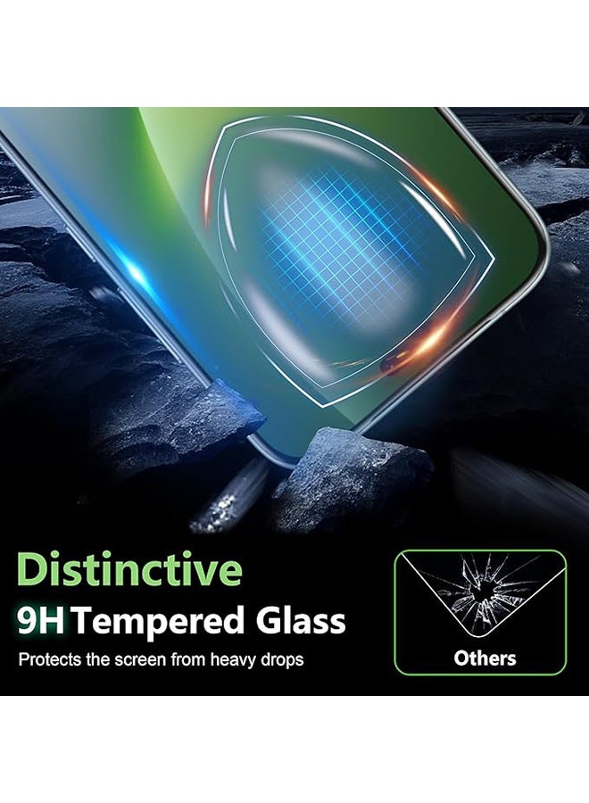 JOMILA 2 Pack Honor Magic 8 Pro 5G Screen Protector, 9H Tempered Glass Screen Protector for Honor Magic 8 Pro 5G, Premium 3D Curved Edge Guard Film, Case Friendly, Anti-Scratch Film (Edge Adhesive) - Image 5