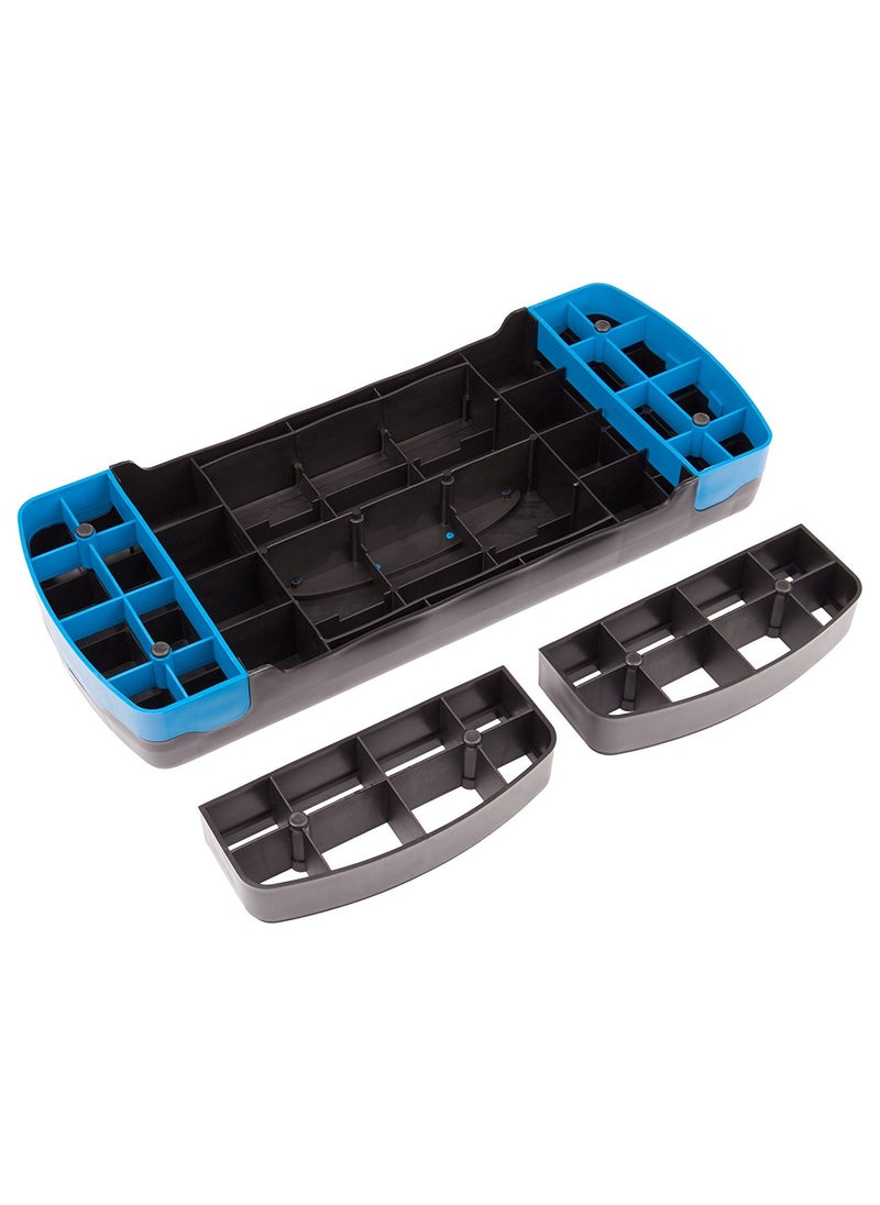 Generic Adjustable Fitness Aerobic Exercise Step Board 68x28x10/15 CM, BlackxBlue  - Image 4