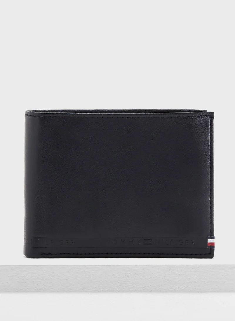TOMMY HILFIGER Selvedge Embossed Extra Coin Wallet