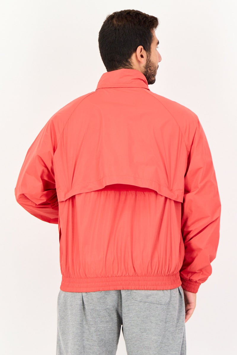 Nike Men Oversized Fit Long Sleeve Outdoor Track Jacket, Red - Image 3