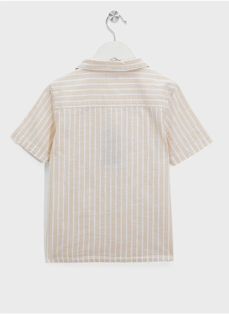 Ripples Boys Resort Collar Shirts
