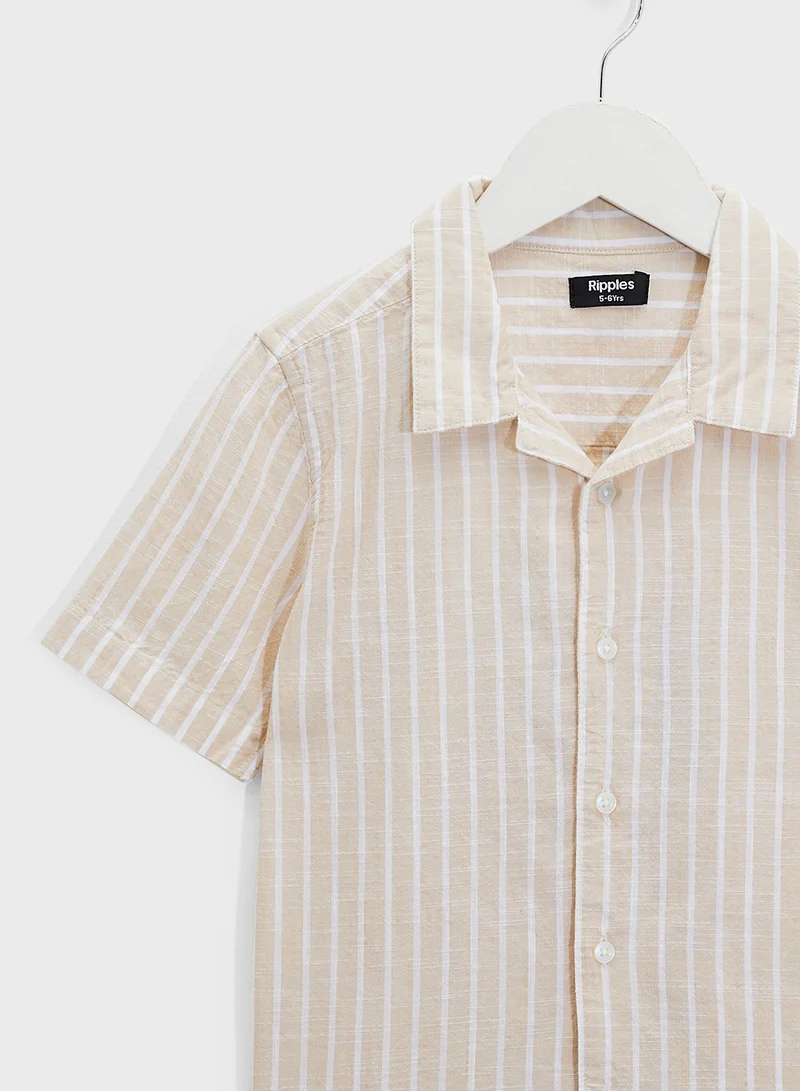 Ripples Boys Resort Collar Shirts