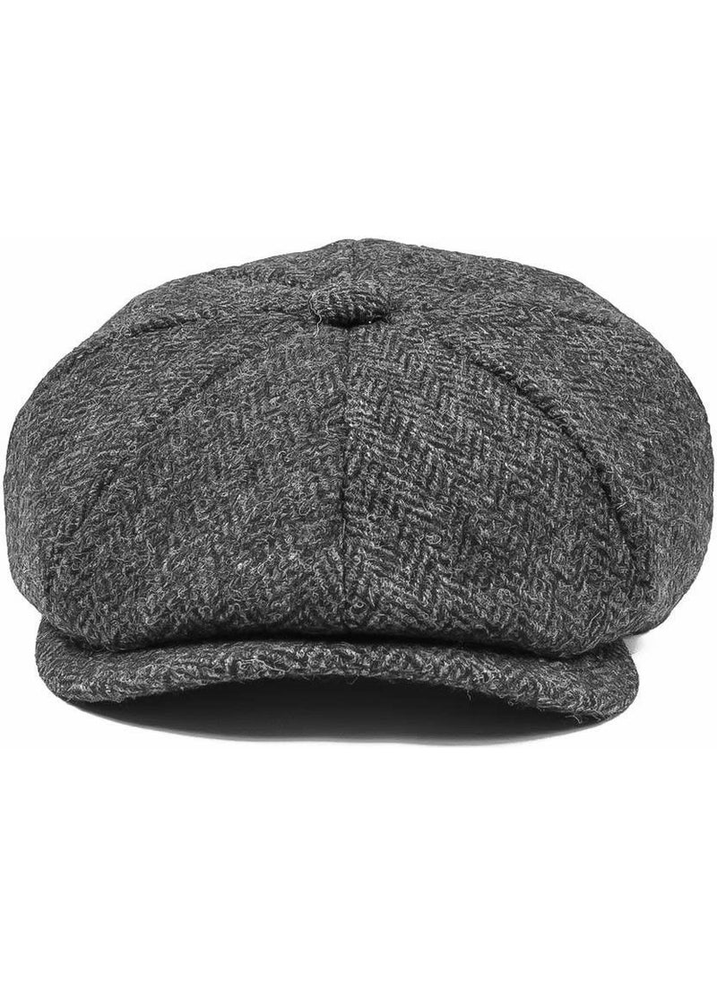 Takı Dükkanı Jewelry Store Black Men's Cap Beretta Beckham Peaky Blinders Hat CP231  - Image 2