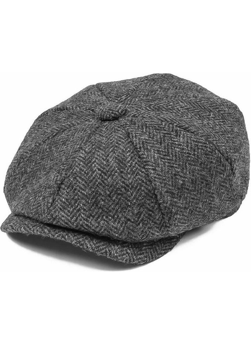 Takı Dükkanı Jewelry Store Black Men's Cap Beretta Beckham Peaky Blinders Hat CP231  - Image 5