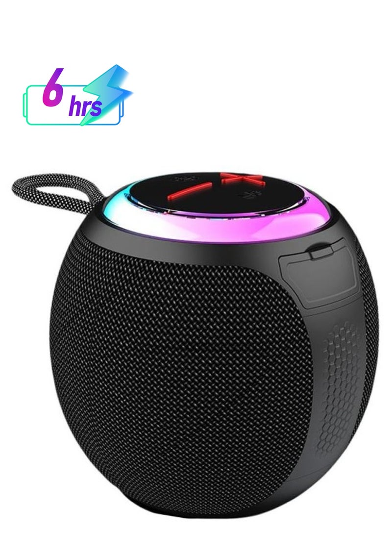 ديفيا مكبر صوت بلوتوث محمول Devia EM505 Sound Lite1 5W أسود - Image 1