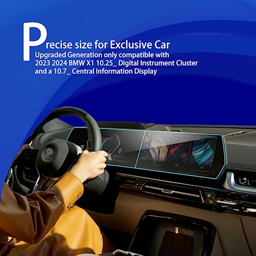 XXCIWP Tempered Glass 2026 2025 BMW X1 X2 xDrive28i 2025 2026 Bmw 2Series 228 M235 Gran Coupe Screen Protector for 2025 2024 2023 BMW X1 U11 Touch Screen Accessories-2pcs - Image 2