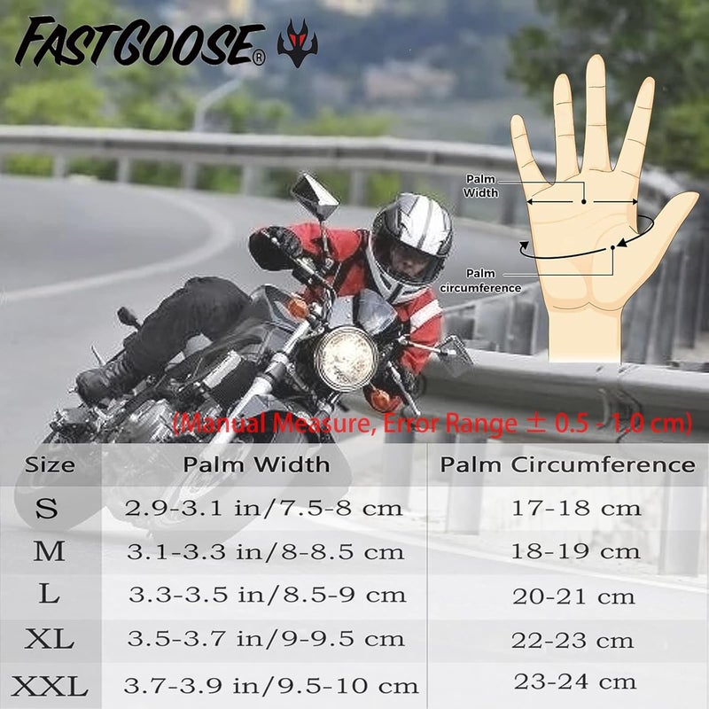 FASTGOOSE Dirt Bike Motorcycle Gloves - Image 5