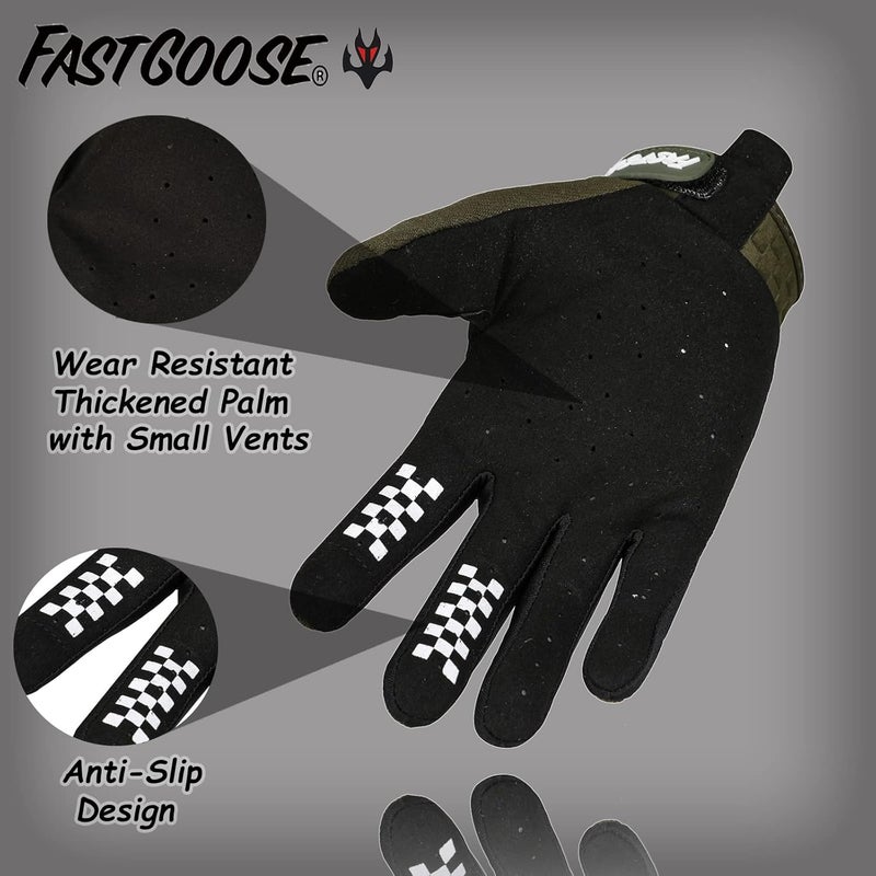 FASTGOOSE Dirt Bike Motorcycle Gloves - Image 3