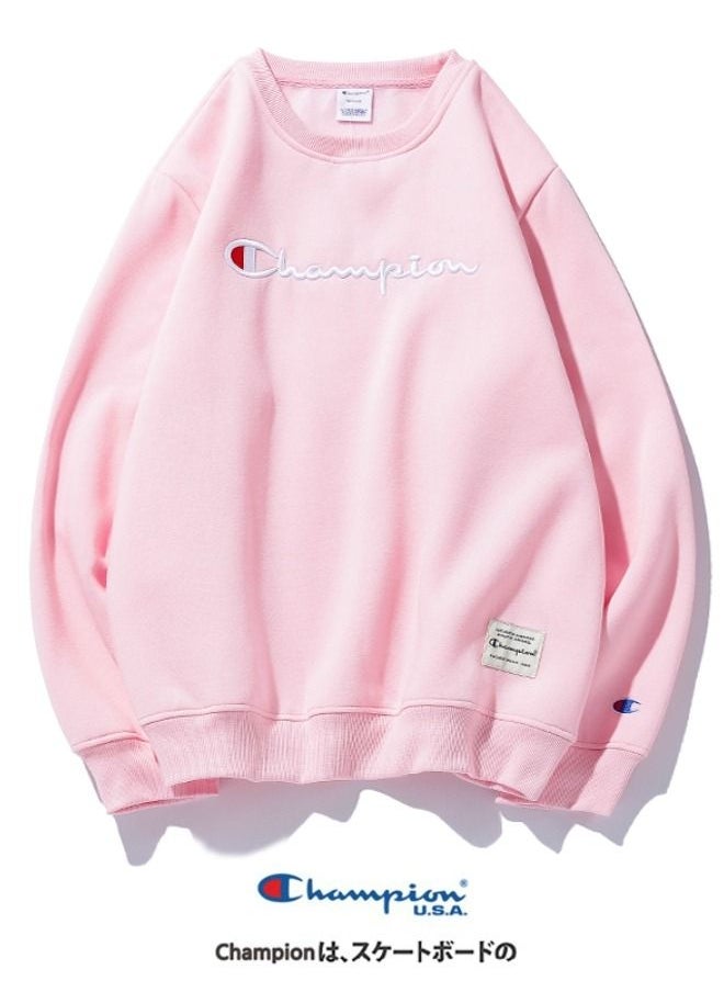 Champion Graphic Printed Sweatshirt Pink  - Image 1