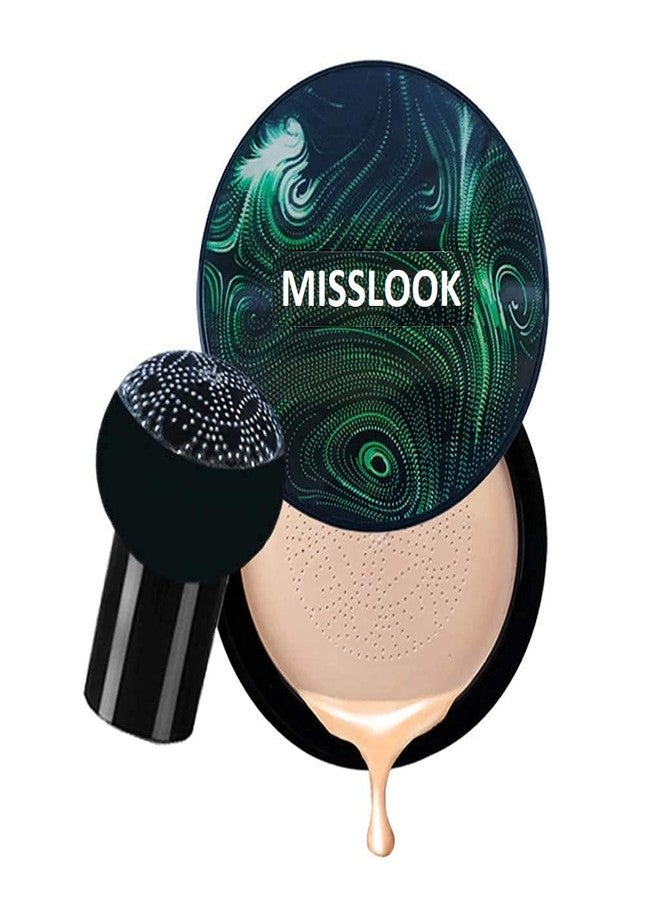 MISSLOOK كريم أساس مقاوم للماء من ميسلوك 3 في 1، سي سي وبي بي، مع قاعدة هوائية على شكل فطر - 20 غرام - Image 1