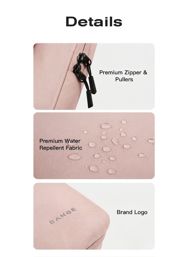 Bange 6801D Pink New Protective Water Resistant 15Inch Laptop Sleeve - Image 5