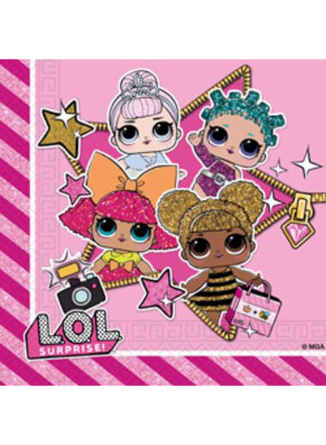 Folat مناديل لول 2 طبقة 33x33 سم