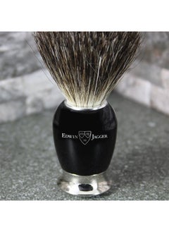 Edwin Jagger 4pc Black Shaving Set for Mach3 Blades 