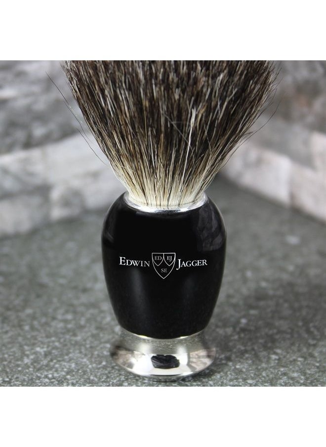 Edwin Jagger - 4pc Black Shaving Set for Mach3 Blades - Image 1
