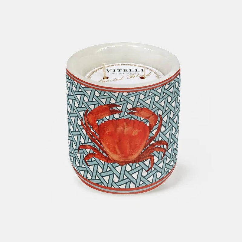 Hazeran Crab Marble Candle