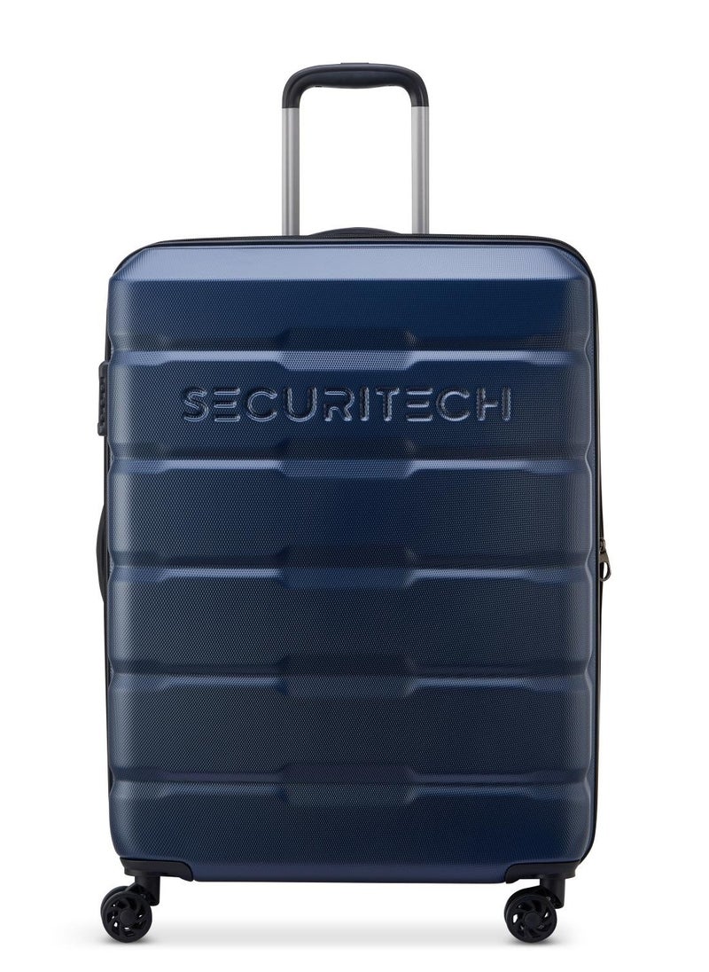 DELSEY Paris - Citadel 70cm 4 Double Wheel Expandable Check-In Luggae Trolley - Blue - Image 1