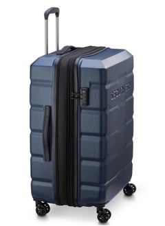 DELSEY Paris Citadel 70cm 4 Double Wheel Expandable Check-In Luggae Trolley - Blue  - Image 4