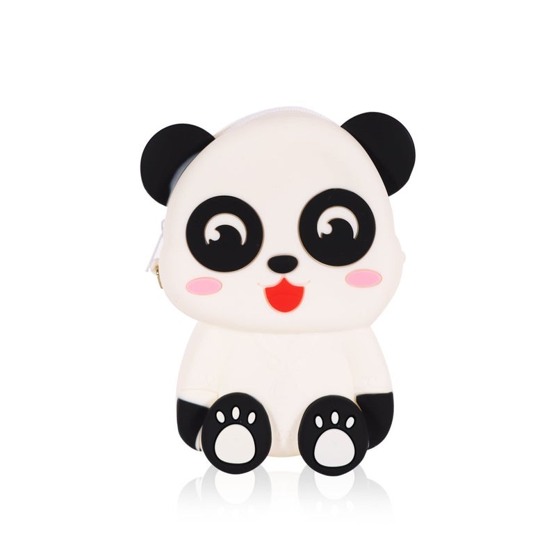 Ogi Mogi Toys Panda Colorful Shoulder Bags for Girls, Mini Silicone Fidget Bag with Adjustable Strap, Squishy Crossbody Purse, Perfect Sensory Toy Gifts for Kids Aged 3-10 - Image 3
