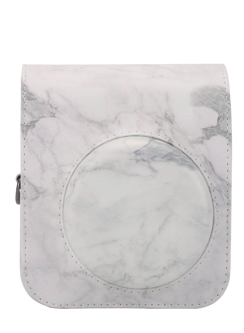 Captaintech Protective Case Compatible with Fujifilm Instax Mini 12, Case for Fuji Instax Mini 12, with Accessory Pocket and Adjustable Strap Present to Friends and Families - Image 1