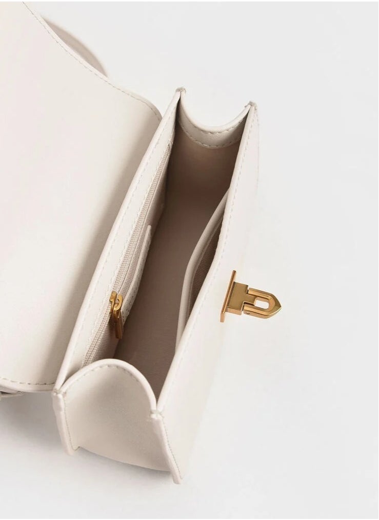 Charles & Keith Charles & Keith Compilation Tote Bag Crossbody Flap  - Image 4