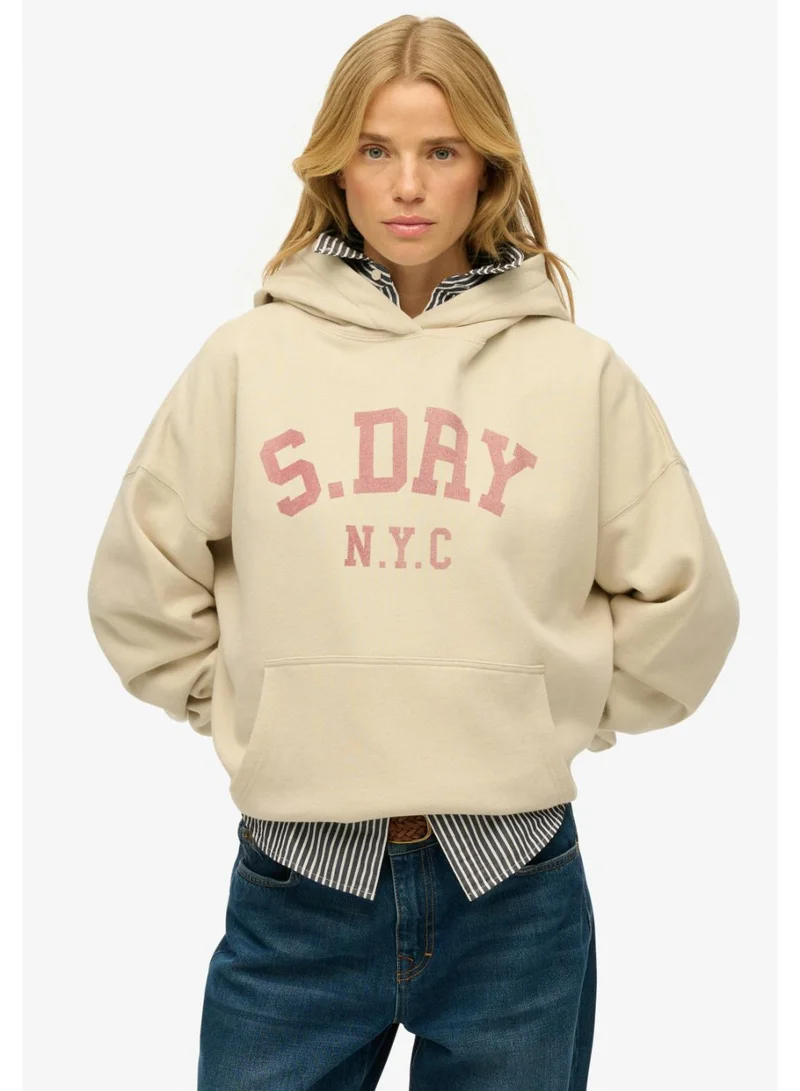 سوبر دراي Athletic Essentials Relaxed Hoodie